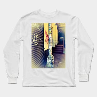 Street Graffiti Manhattan NYC Long Sleeve T-Shirt